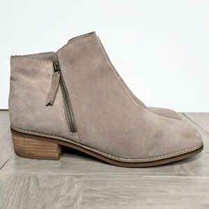 Blondo Mushroom Suede Bootie 8 1/2 M
